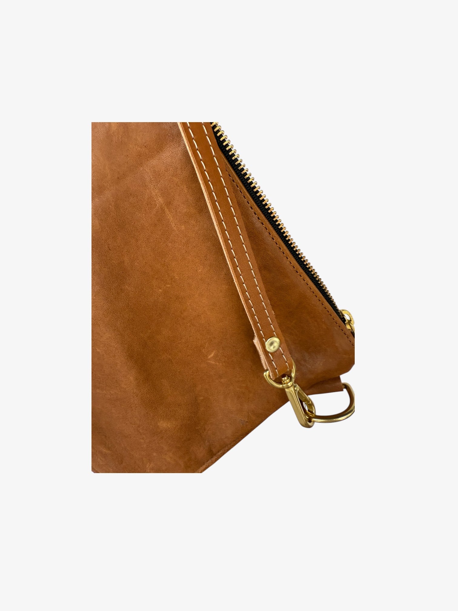 Alice Crossbody Bag, Brown Leather