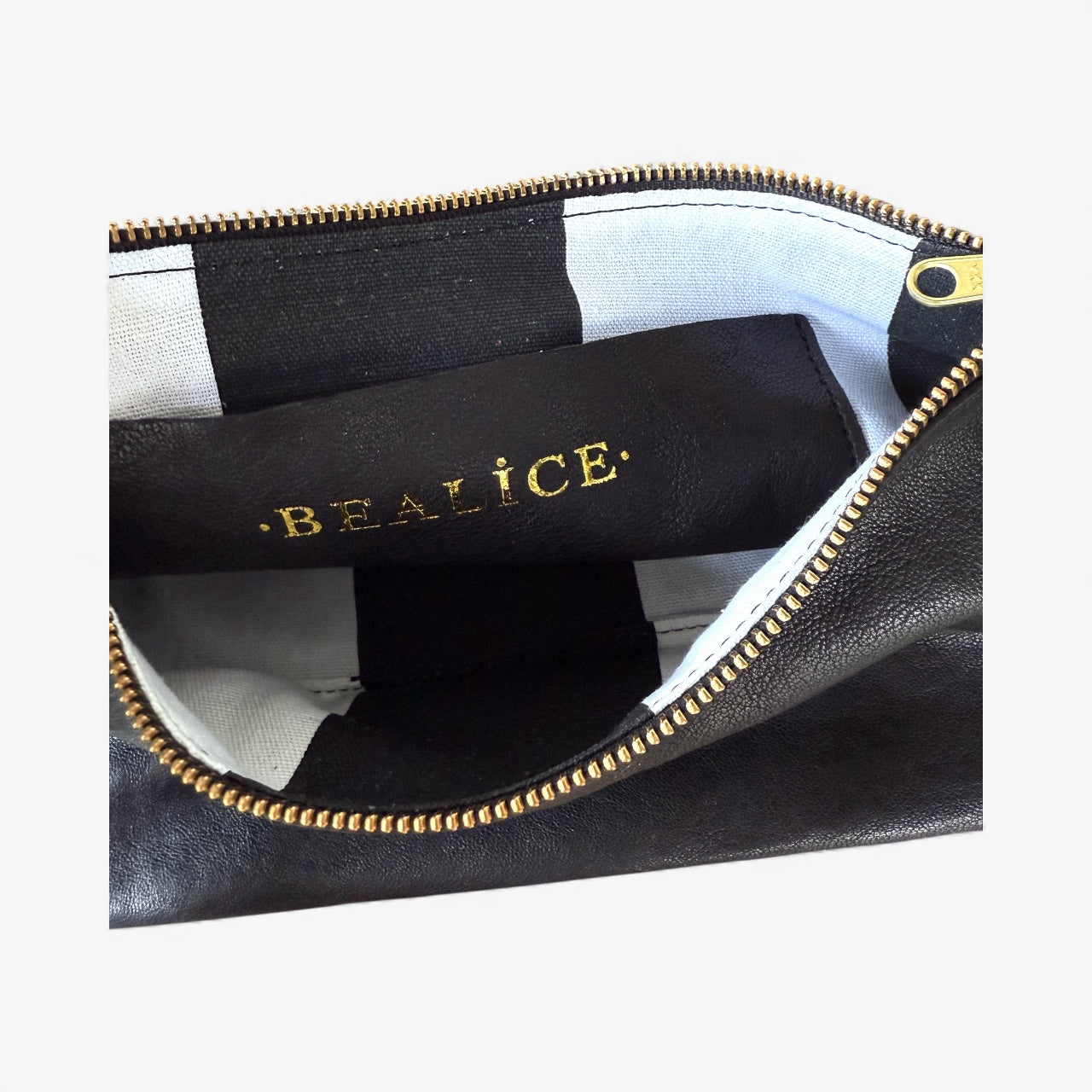 Alice Crossbody Bag, Black Leather