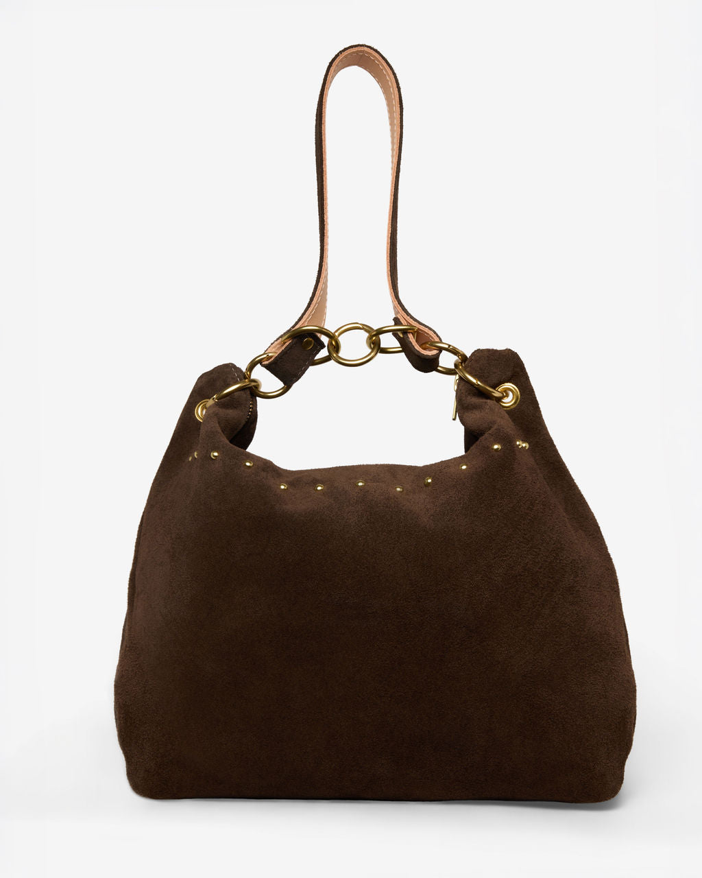 Blair Tote Brown Suede