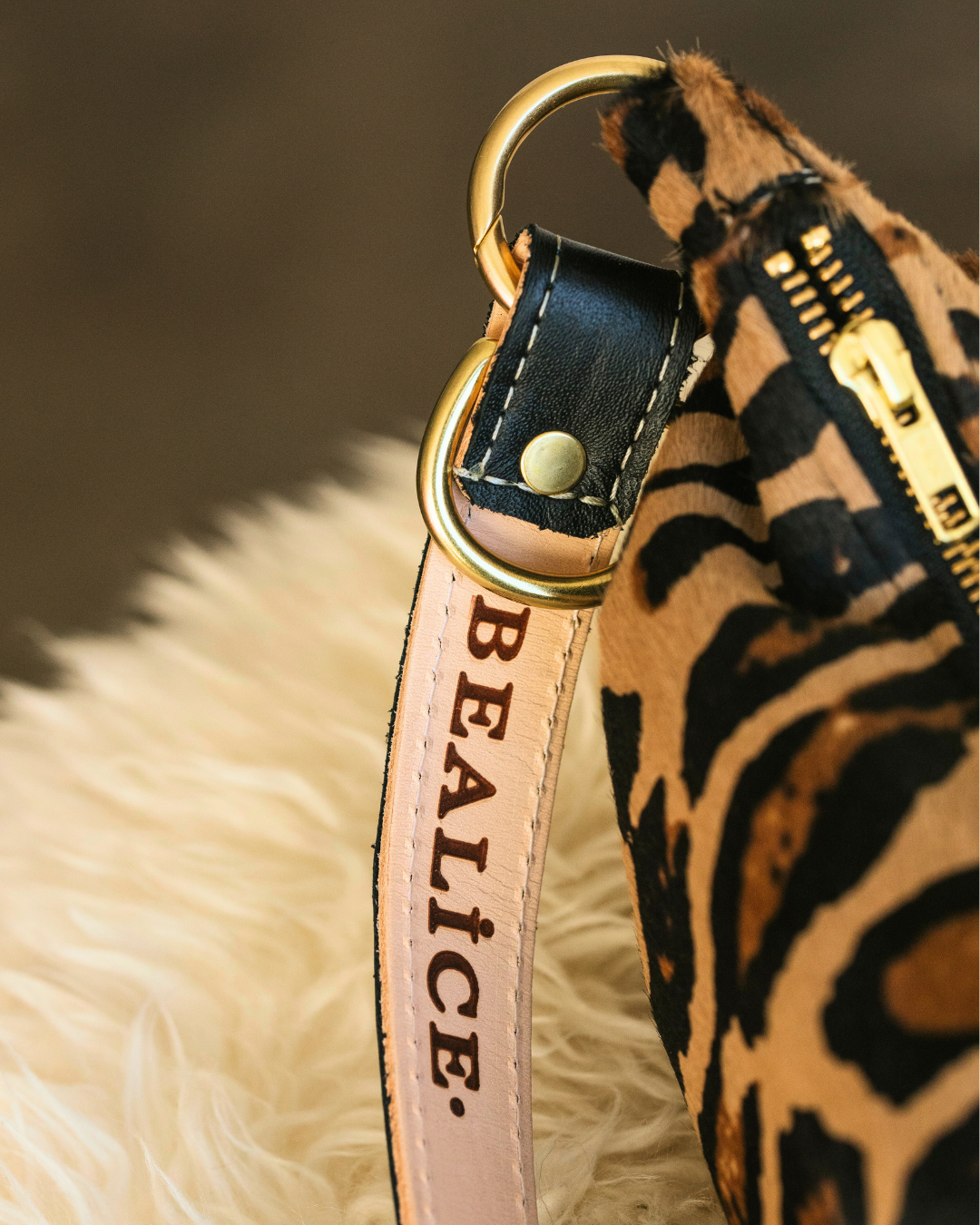 Baby Blair-East West, Shoulder Bag, Leopard Print