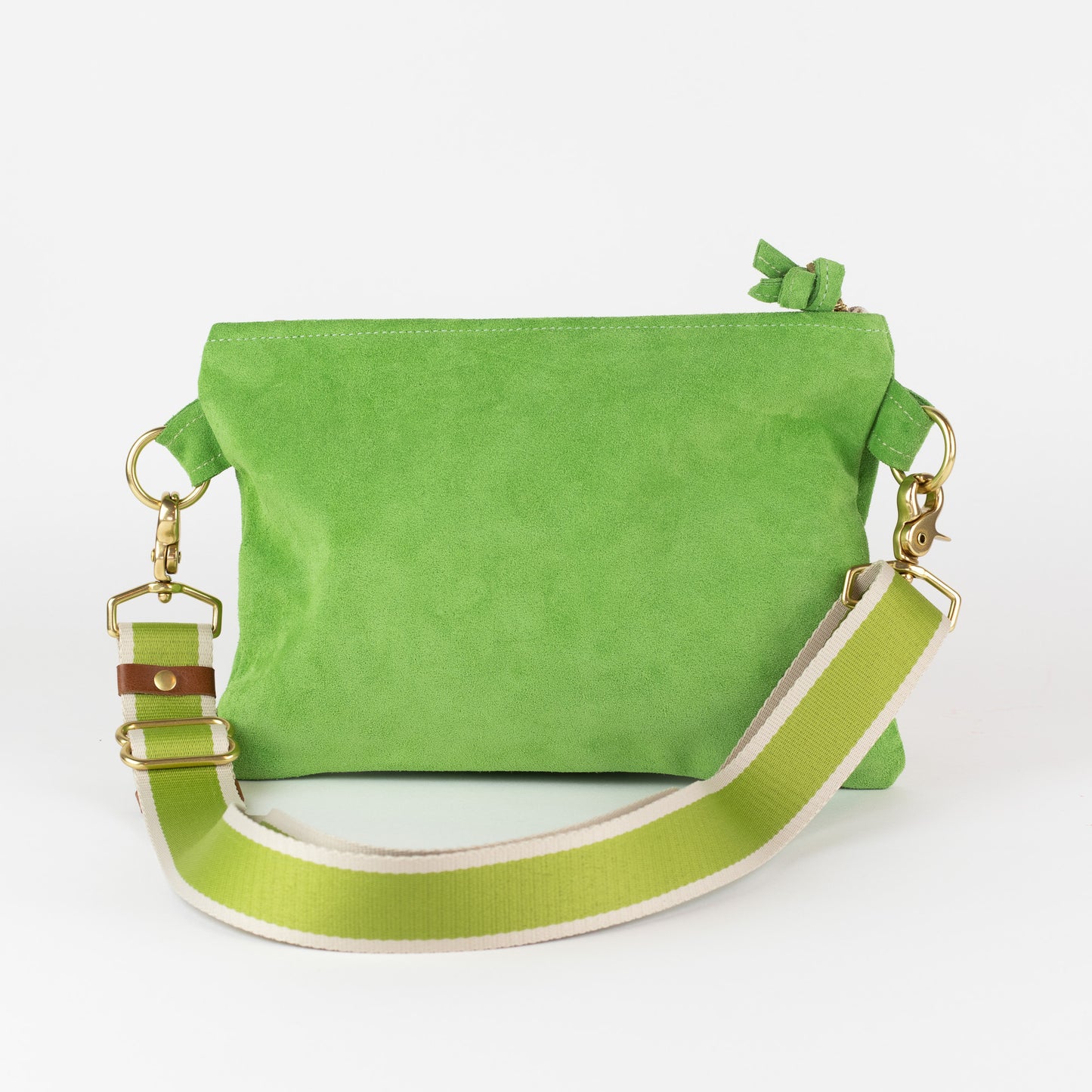 Alice - Green Italian Suede