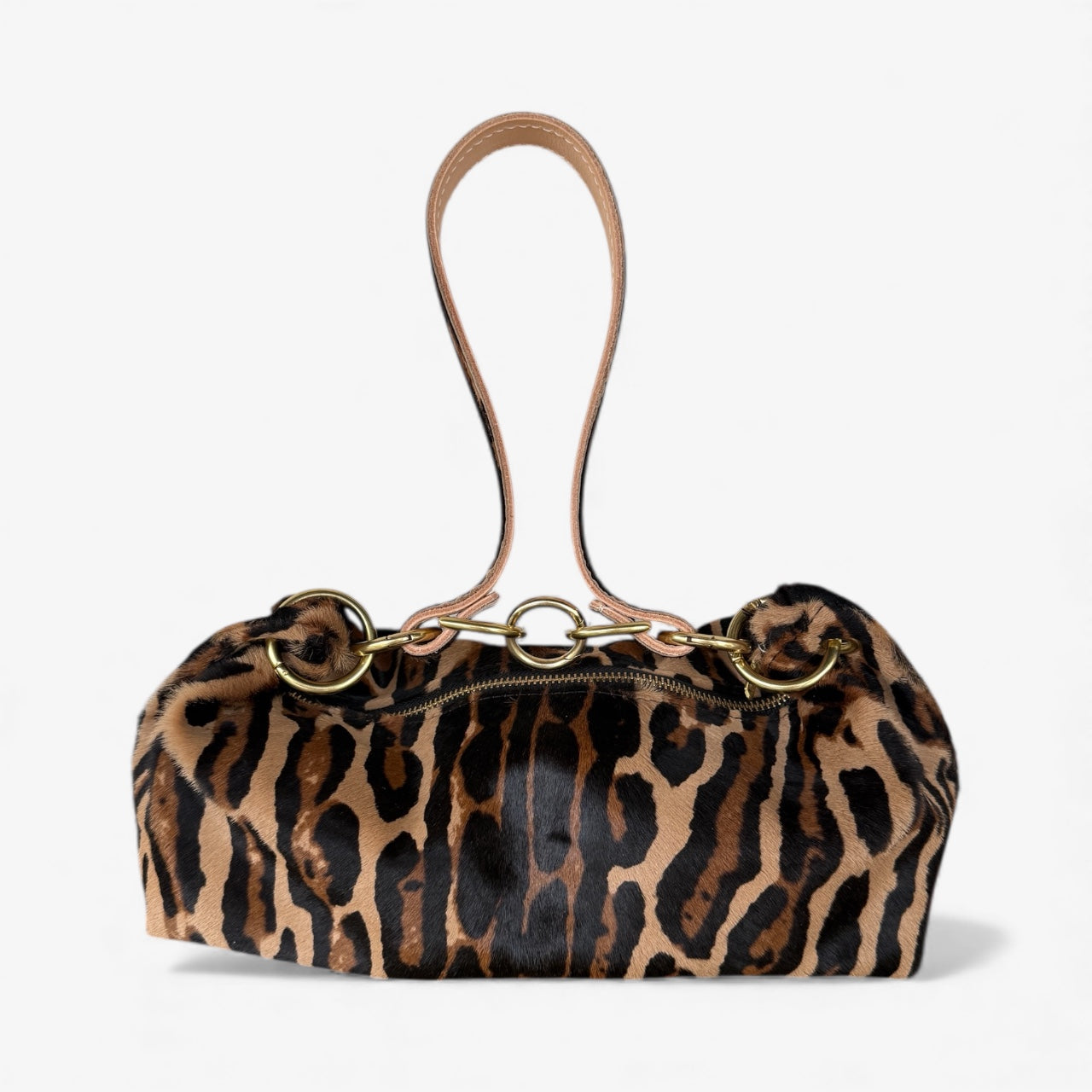 Blair-East West Shoulder Bag, Leopard Print