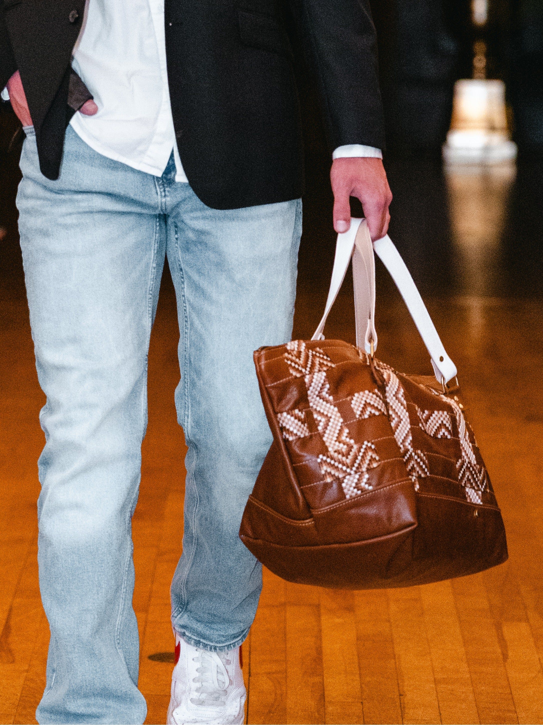 The Jackie Woven Weekender