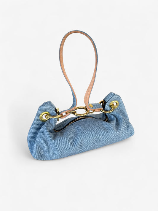 Baby Blair- East West-Denim Leather