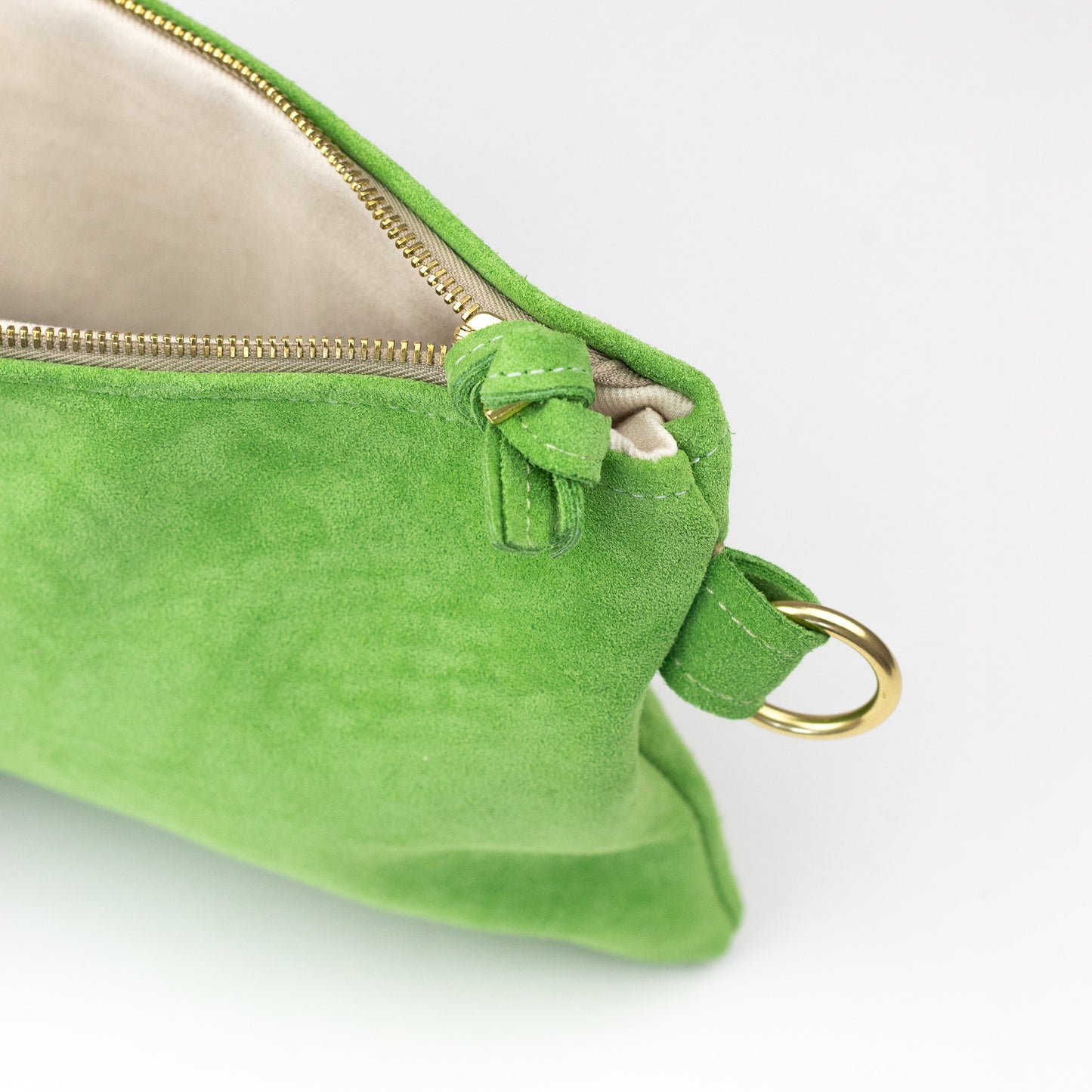 Alice - Green Italian Suede