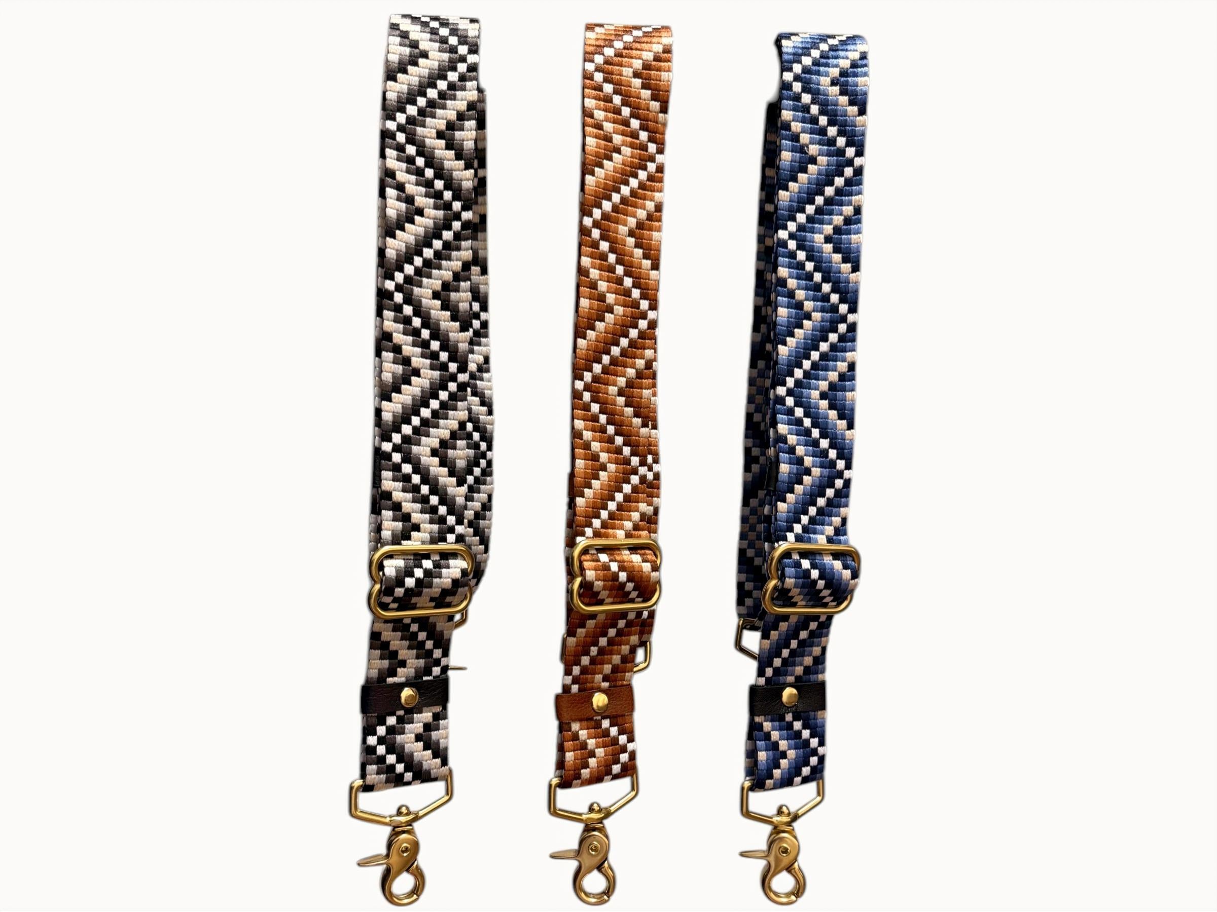 1.5" Geometric Webbing Strap