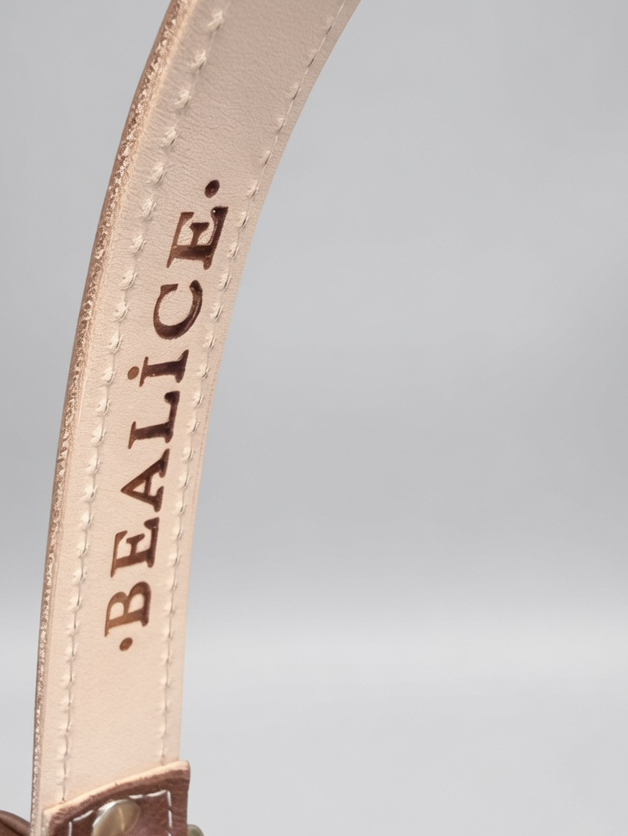 Blair Shoulder Bag, Fawn Print Calf Hair