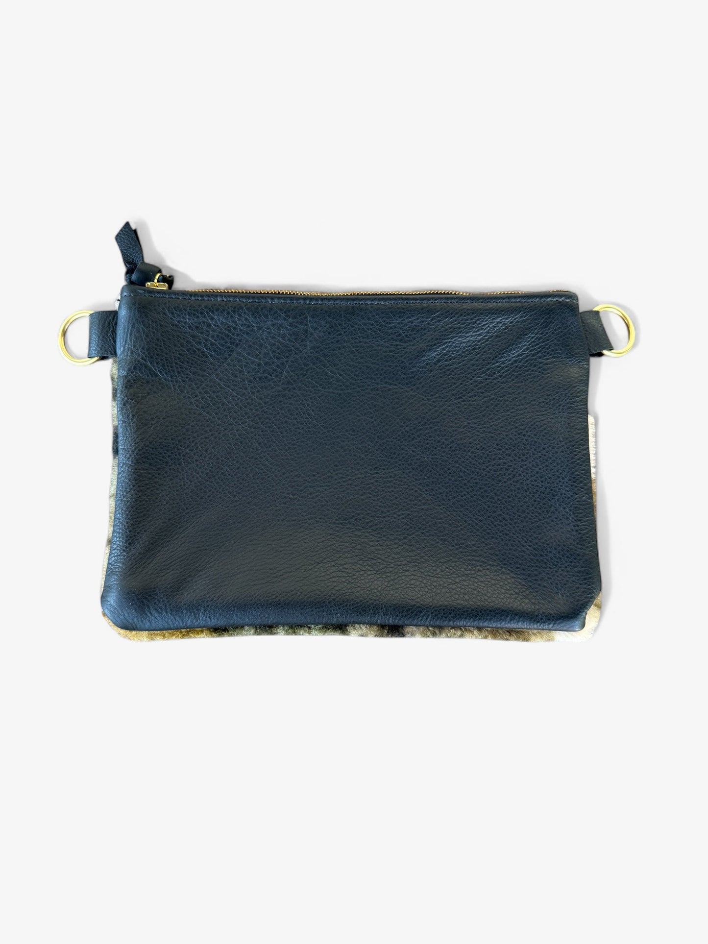 Alice -Camo Sherpa/ Black Leather
