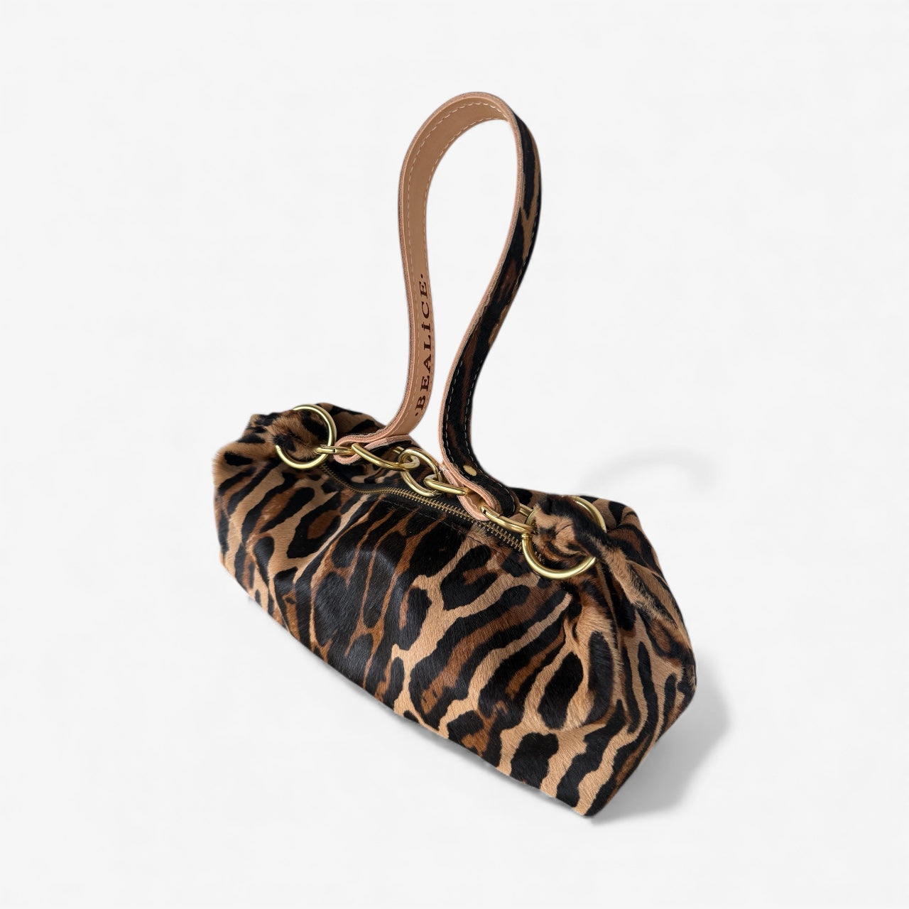 Blair-East West Shoulder Bag, Leopard Print