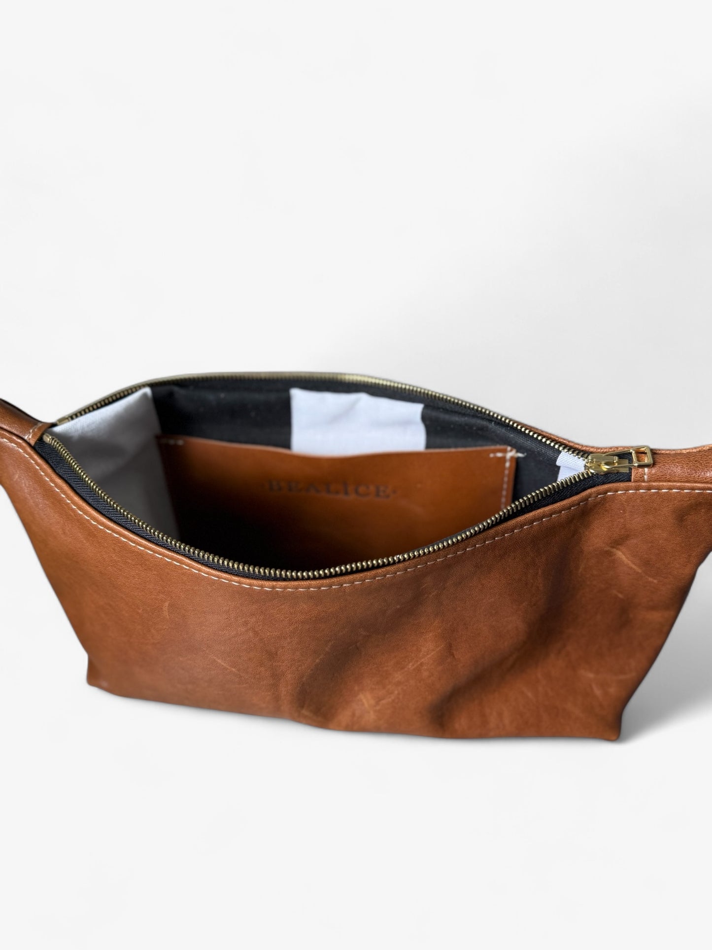 Blair - East West -Brown Leather